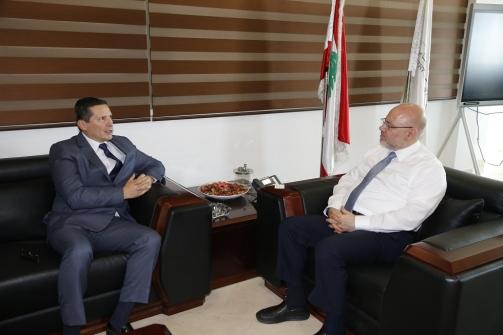 Abiad Tours with Alama and Abdallah in the PHEOC and Meets with the Colombian Ambassador