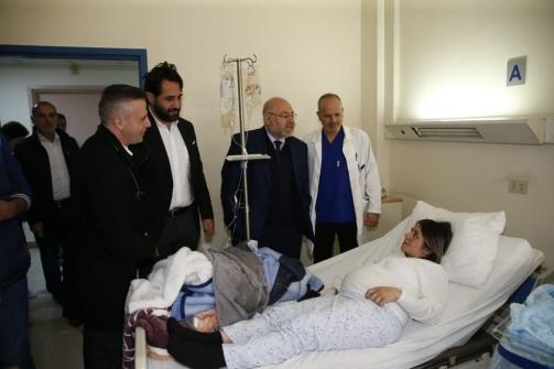 Abiad Visits Hasbaya Governmental Hospital Accompanied by MPs Jarada and Hamdan