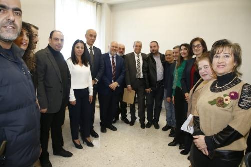 Abiad Visits Al-Shahar Al-Gharbi and Bchamoun Hospitals
