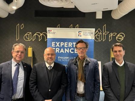 Abiad Continues his Visit to Paris and Meets with the French Health Minister
