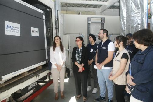 MoPH Receives a Donation of Cancer Drugs from the International Medical Corps