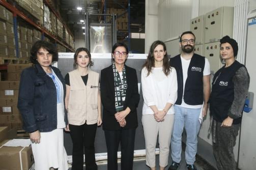 MoPH Receives a Donation of Cancer Drugs from the International Medical Corps