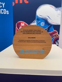 Award for MoPH in Geneva in Recognition of Its Efforts on the “Step by Step” Programme