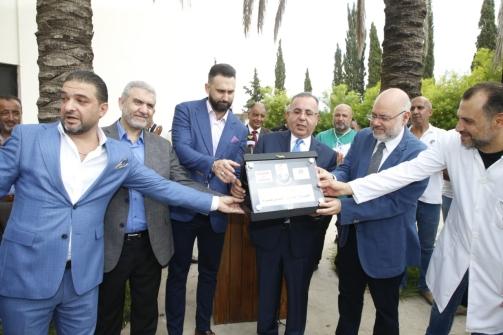 وزير الصحة افتتح قسم العلاج الكيميائي في مستشفى سبلين الممول من الهلال الأحمر القطري