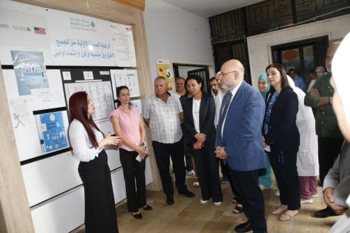 وزير الصحة جال في المراكز الصحية الأولية في اقليم الخروب