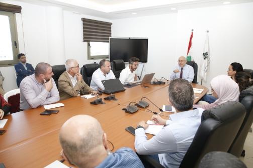 Abiad Met with the Crisis Cell in Sidon and Associations Concerned with Providing Services to the Displaced