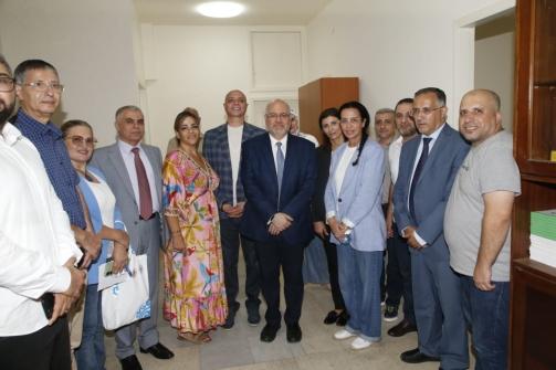 Abiad Inaugurates the Beirut Primary Care Association Center in Tripoli