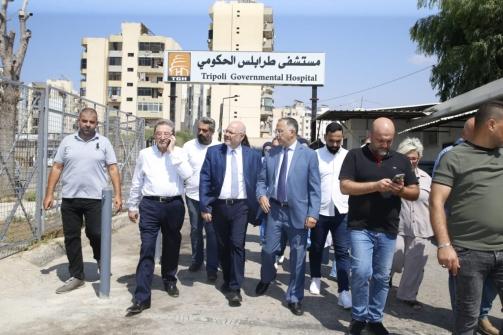 الأبيض في مستشفى طرابلس الحكومي في القبة