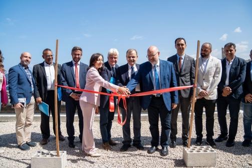 Inauguration of a Project to Supply the Turkish Hospital with Solar Energy 