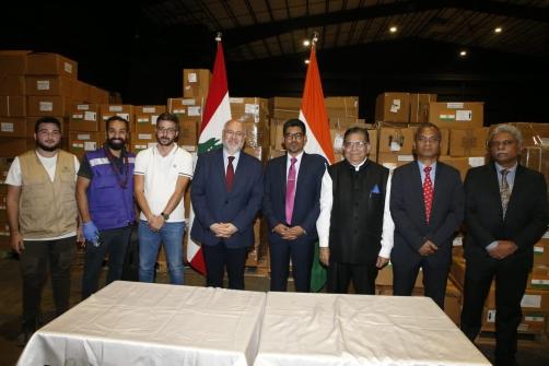 Abiad Receives the First Batch of Indian Medical Aid Amounting to 33 Tons