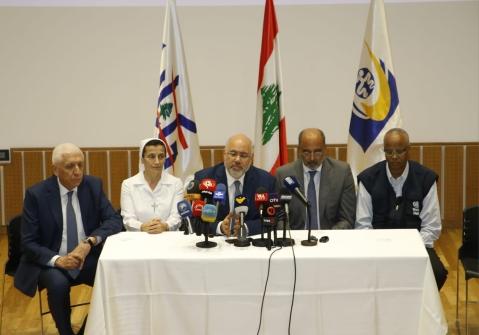 Abiad Visits the Burns Department in Geitaoui Hospital, Accompanied by Riza and Abu Bakr