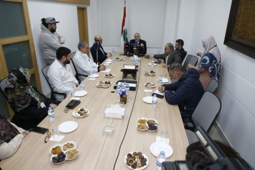 الأبيض جال على القطاع الاستشفائي في الضاحية وأكد على إعادة الإعمار