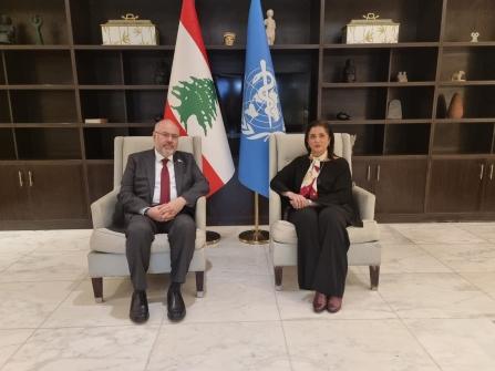 Abiad Delivers Lebanon's Speech at the Council of Arab Health Ministers in Baghdad