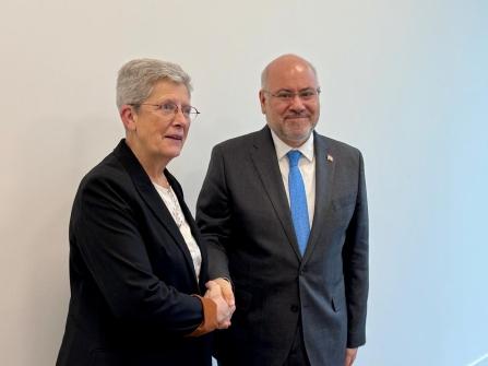 Abiad Participates in the Opening of the WHO Academy in the Presence of Macron