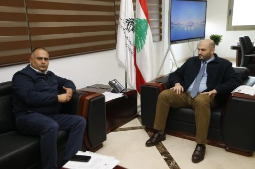 Nassereldine Review the Conditions of Al-Hariri Hospital 