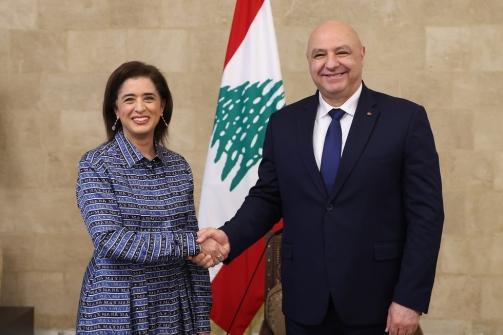 الرئيس عون التقى وفدا من منظمة الصحة العالمية واشاد بالتعاون القائم بين لبنان والمنظمة