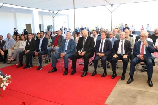  وزير الصحة دشن آلة التصوير الطبقي في ضهر الباشق