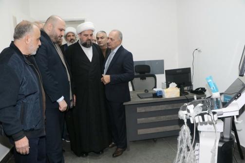 Nassereldine Inaugurates the Imam Hussein Center in Burj al-Barajneh