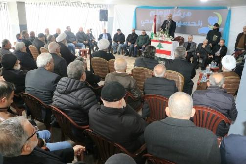 Nassereldine Inaugurates the Imam Hussein Center in Burj al-Barajneh