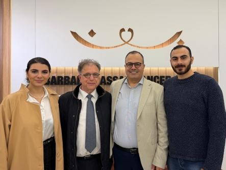 Nassereldine Visits Barbara Nassar Cancer Center, Endorsing its Slogan "No Begging, No Pleading"