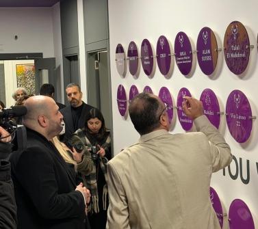 Nassereldine Visits Barbara Nassar Cancer Center, Endorsing its Slogan "No Begging, No Pleading"