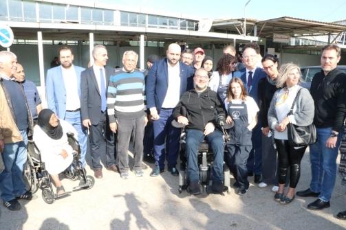 Health, Environment and Labor Ministers Tour Beirut Shelters