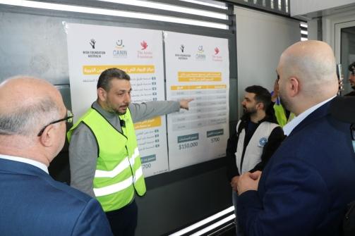 Health, Environment and Labor Ministers Tour Beirut Shelters