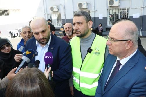 Health, Environment and Labor Ministers Tour Beirut Shelters