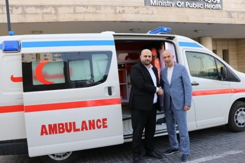 MoPH Provides Hospitals in Mays Al-Jabal, Marjeyoun and Baalbek with Ambulances Donated by Iraq