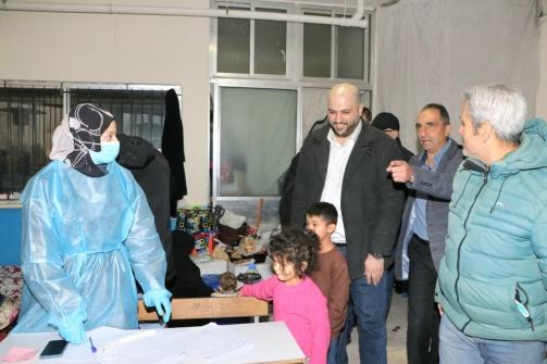 Nassreddine Tours Shelters for Displaced People in Bchamoun, Kayfoun, and Qmatiyeh