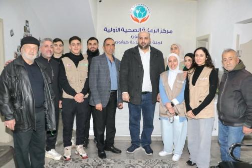 Nassreddine Tours Shelters for Displaced People in Bchamoun, Kayfoun, and Qmatiyeh