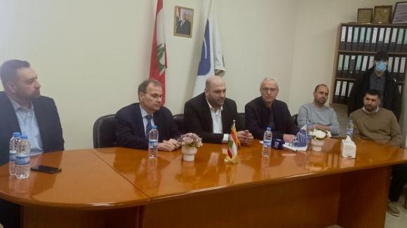 Nassereddine Inspects Sidon Governmental Hospital