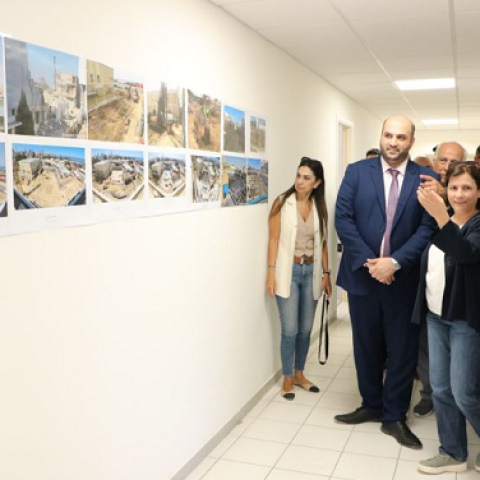 وزير الصحة تفقد والسليطي المبنى الجديد لمستشفى الكرنتينا 