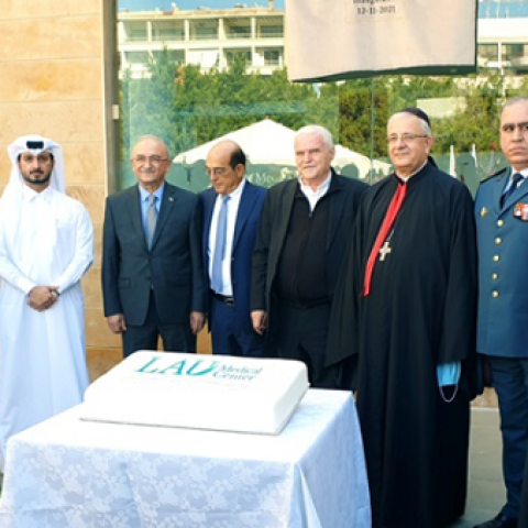 The Representative of Minister Abiad Participated in the Inauguration of LAU Medical Center- St John’s Hospital in Jounieh