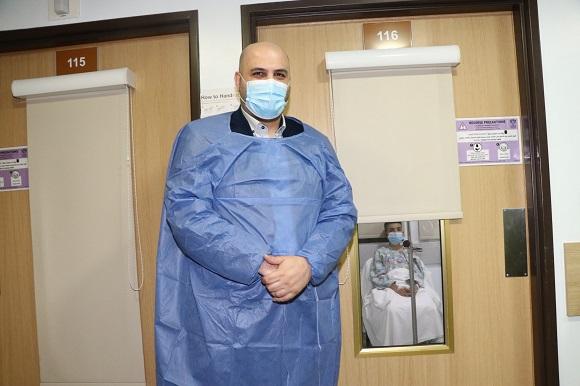Nassereddine Visits a Child Who Underwent a Kidney Transplant for the First Time with Full Coverage