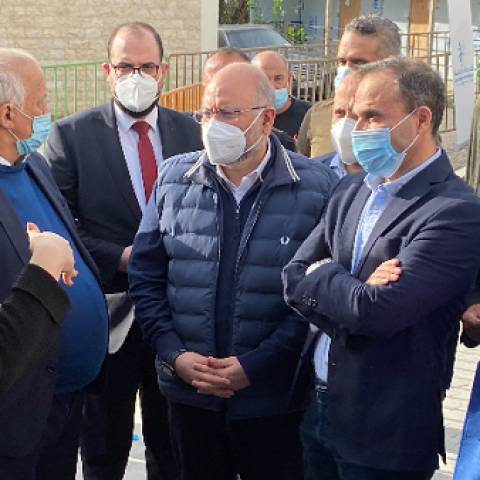 Abiad Starts his Tour of the North with Al-Rasi Hospital, Halba