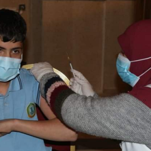 The Vaccination Campaign at Baalbek Schools Launched