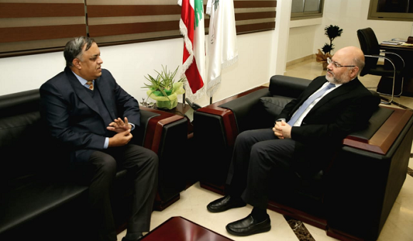 الابيض استقبل سفير الهند مودعا وشكره على جهوده لدعم القطاع الصحي