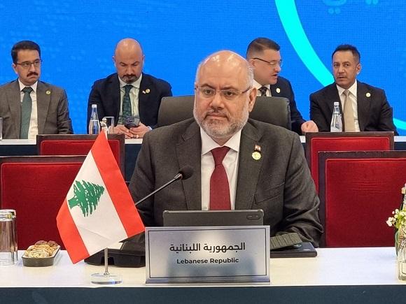 Abiad Delivers Lebanon's Speech at the Council of Arab Health Ministers in Baghdad