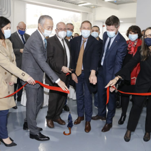 Minister Abiad Inaugurates the Drug Warehouse after Reconstruction