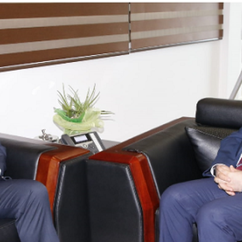 Minister Abiad Met with the Newly-Appointed Ambassador of Iran