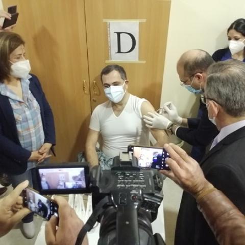  وزير الصحة أطلق حملتي تلقيح في بعلبك وزحلة: هناك التزام باللوائح من دون استنسابية وعلى الجميع تلقي اللقاح