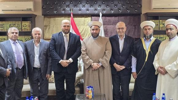 Al-Qattan Receives Nassereddine in Bar Elias