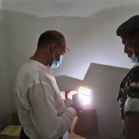 A Warehouse Raided and Stored Medicines Confiscated in Toul at Midnight