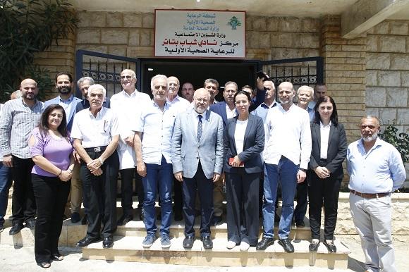 Abiad Visits Health Centers in Aley