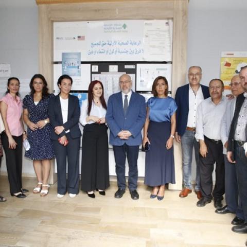 Abiad Visits PHCs in the Iqlim al-Kharoub Region