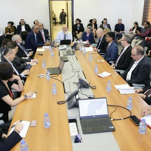 Abiad Briefs Representatives of Donor Countries on the Health Emergency Plan: It Has Dual Effects in the Short and Long Term