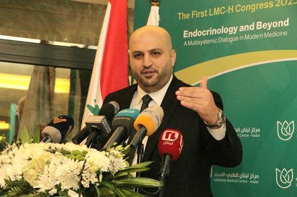 Nassereddine Speaks at the First Medical Conference of Saint George Hospital about Endocrinology