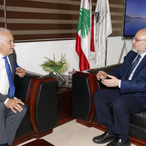 Minister Abiad Congratulates Pr. Jamal Ayoubi on His Achievement