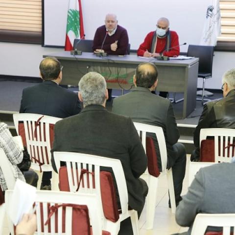 Minister Abiad Holds Meeting with Representatives of Governmental and Private Hospitals